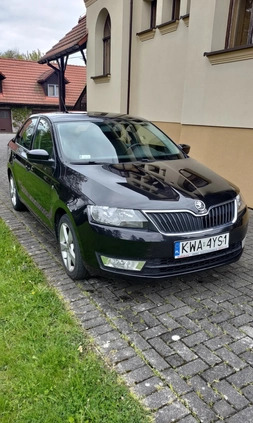 Skoda RAPID cena 26500 przebieg: 181500, rok produkcji 2013 z Andrychów małe 277